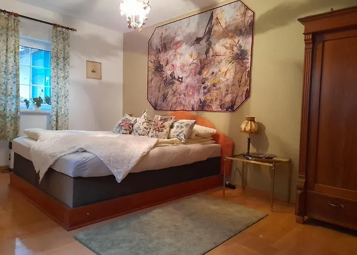 Doppelbettzimmer Auf Bauernhof In Naturalleinlage Kattenstiegs-Muhle photo