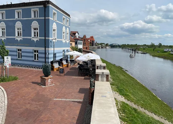 Pension Zum Goldenen Anker Direkt An Der Elbe Wittenberge photo