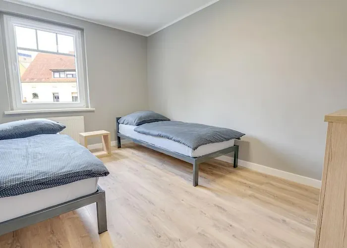 3B Neu Renoviert 3 Zi Whg 5 Betten 43,36M Schwedt photo