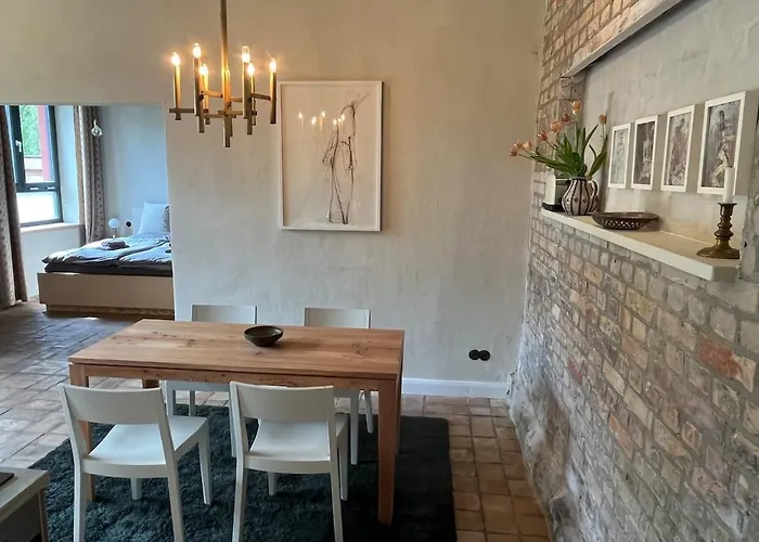 Helle Loft Mit Eingenem Garten テンプリーンの写真