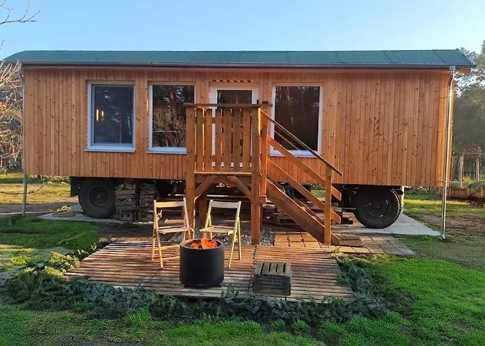 صورة فيلا Tiny House Am Waldrand Heideblick